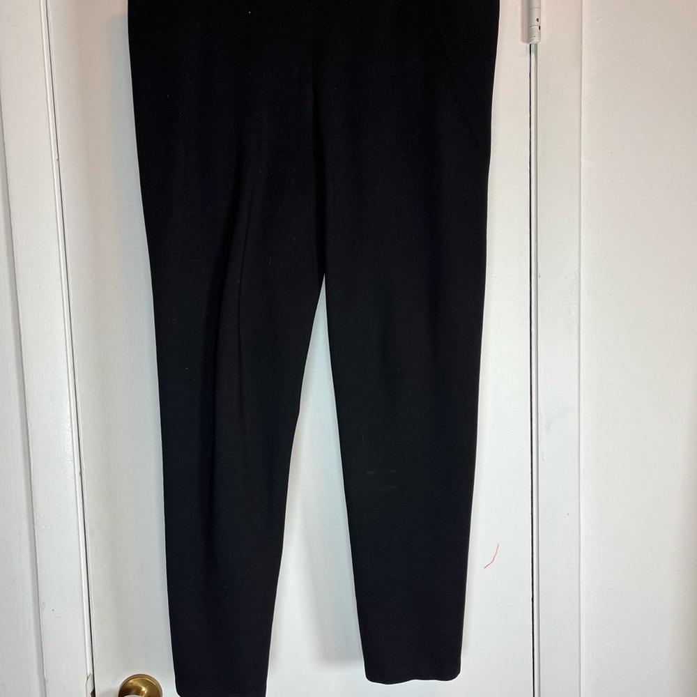 crown & ivy Black Slim Ankle Pants